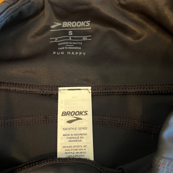 NEW- Brooks running capri pants - Picture 3 of 4
